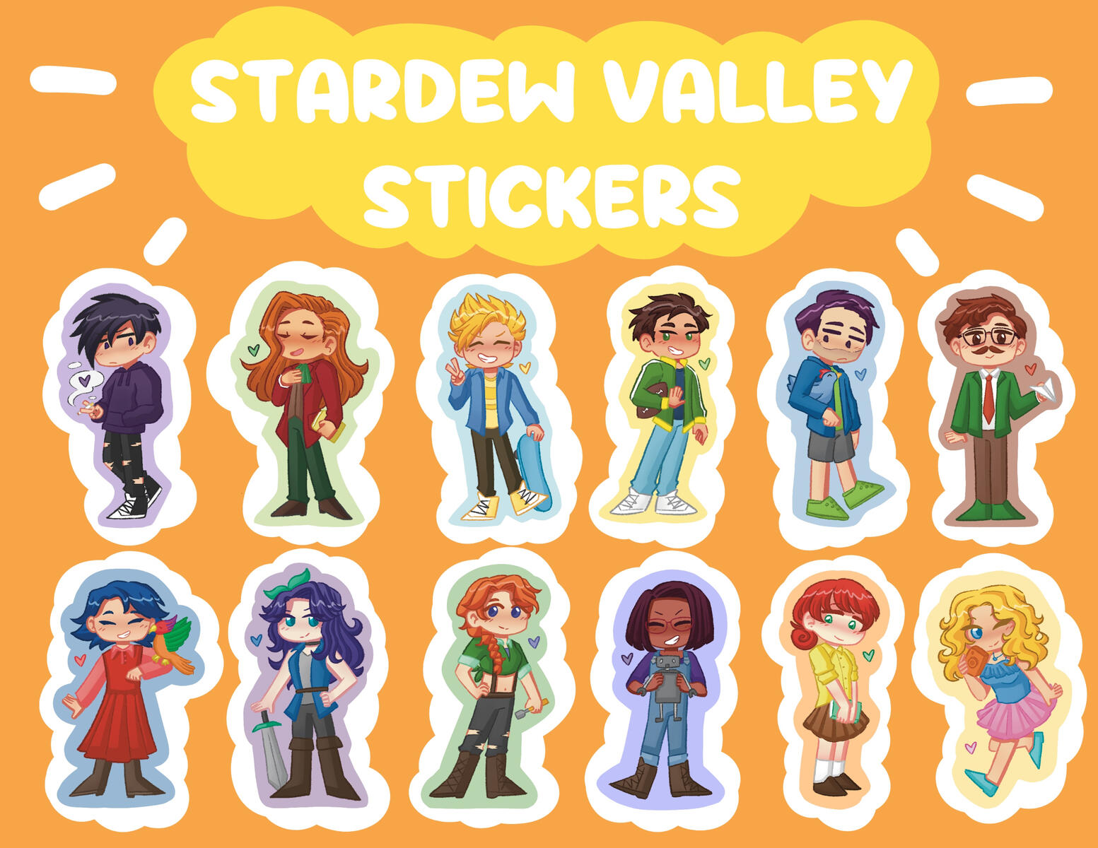 Stardew Valley Stickers